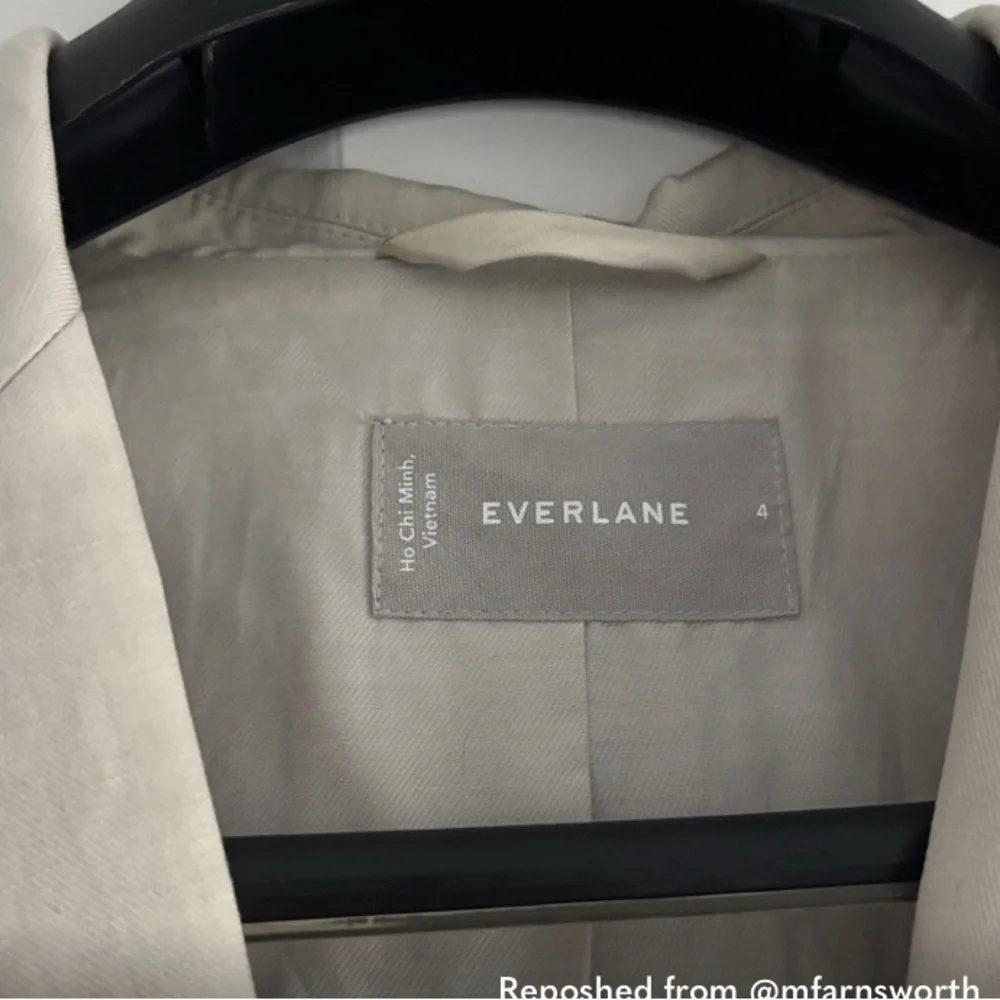 Everlane Classic Cream Blazer - Picture 2 of 5